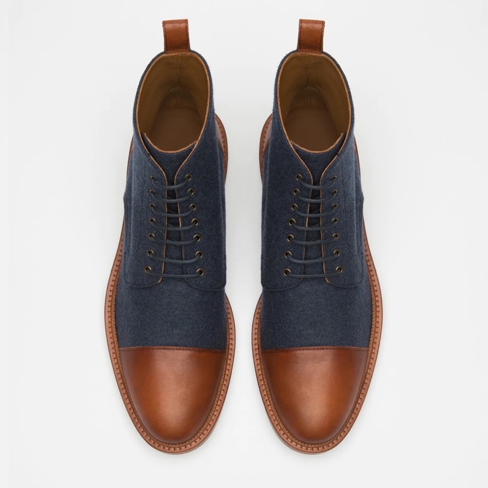 SOLD ♥️ Taft Jack Boot Navy EUC - Picture 2 of 12